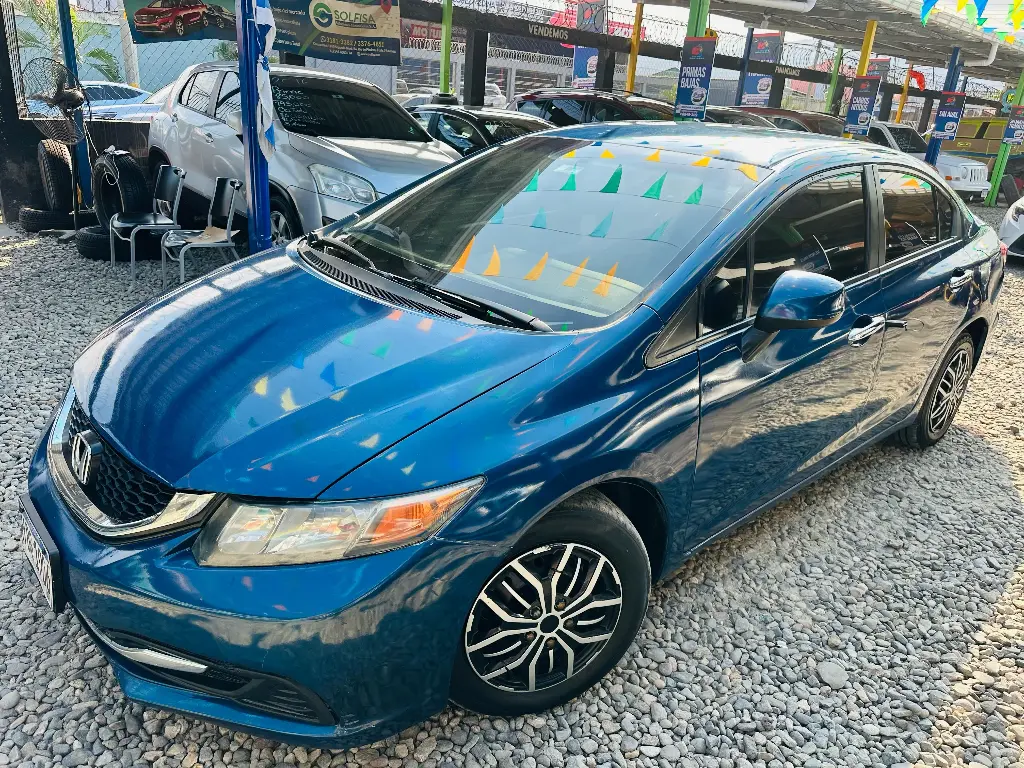 Honda Civic Azul 2013 Automatico