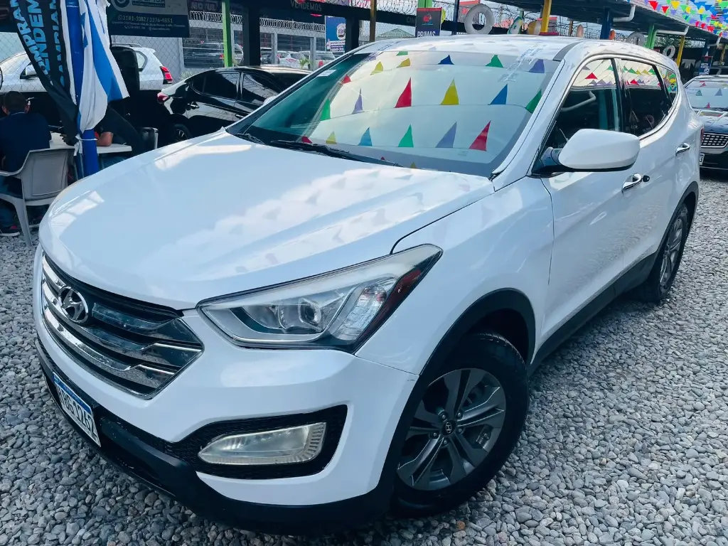Hyundai Santa Fe Blanco 2016 Automatico