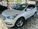 Hyundai Santa Fe Plateado 2018 Automatico
