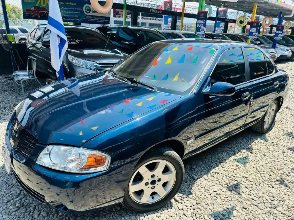 Nissan Sentra Azul 2005 Automatico
