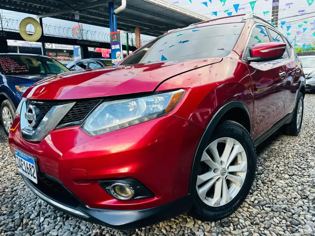 Nissan Rogue Rojo 2014 Automatico