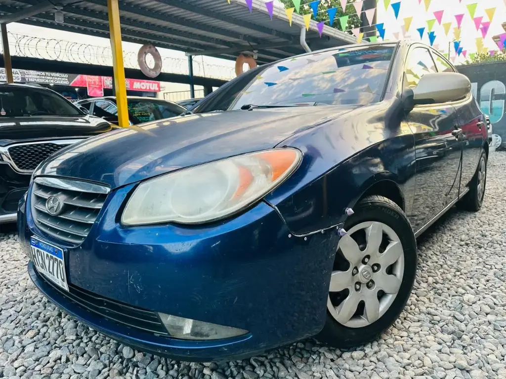 Hyundai Elantra Azul 2007 Automatico