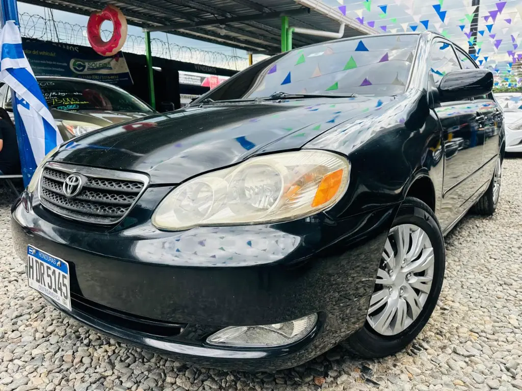 Toyota Corolla Negro 2008 Automatico