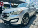 Hyundai Santa Fe Plateado 2015 Automatico