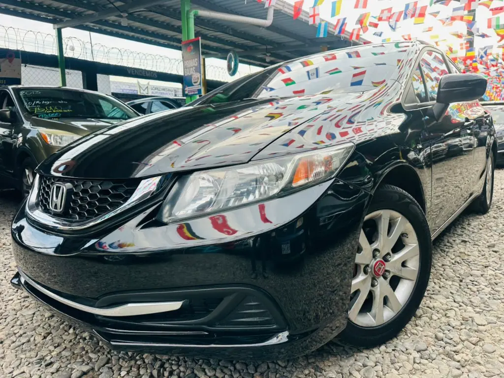 Honda Civic Negro 2015 Automatico