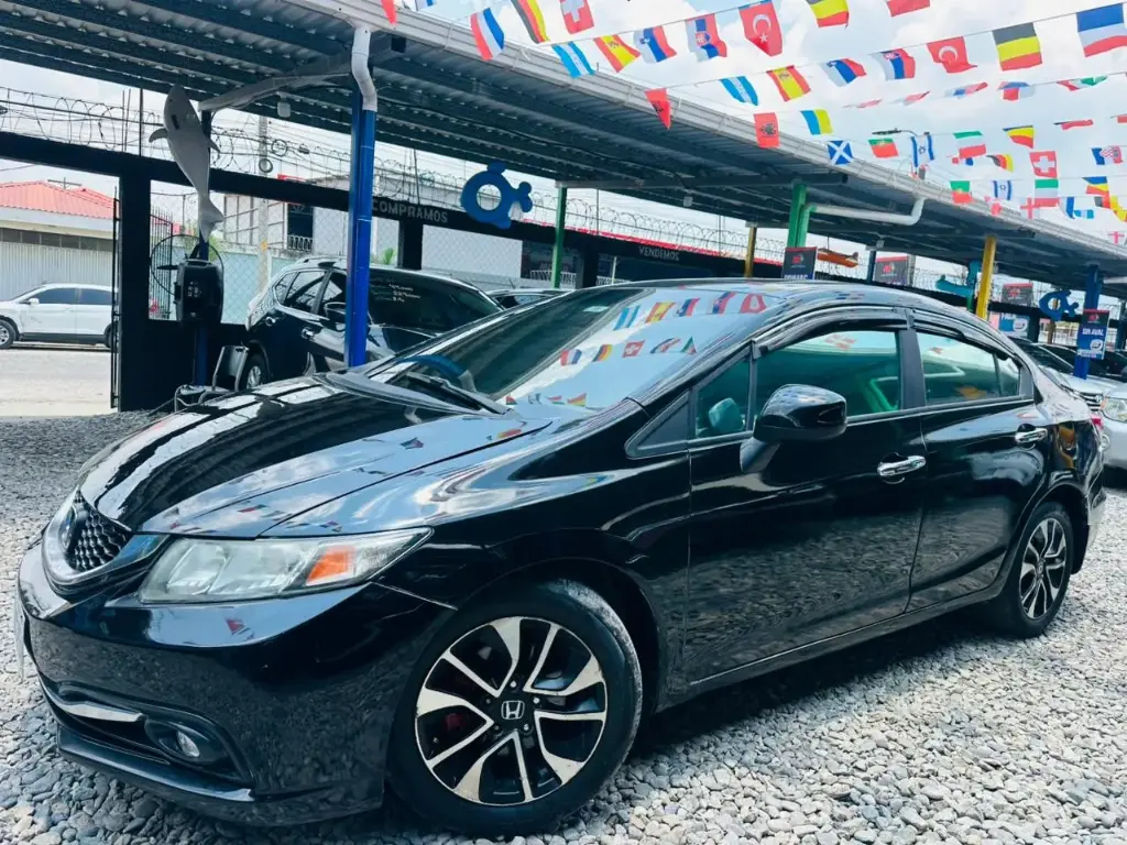 Honda Civic Negro 2014 Automatico