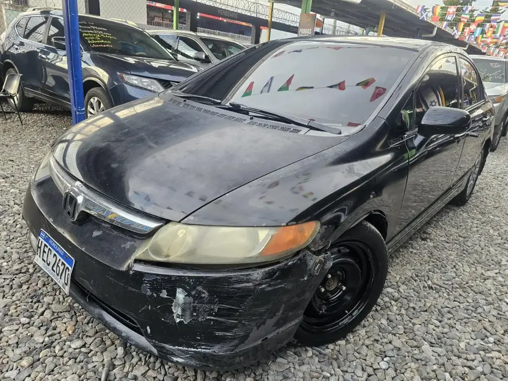 Honda Civic Negro 2008 Automatico
