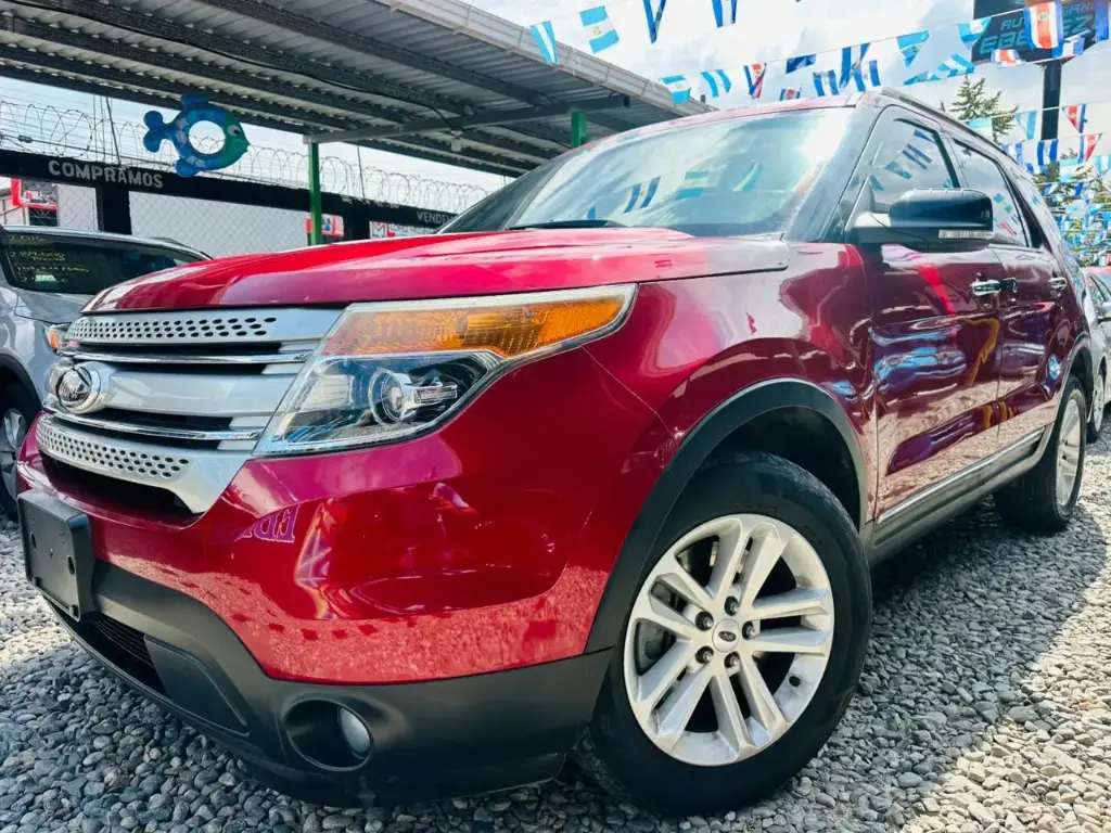 Ford Explorer Rojo 4X4 2014 Automatico