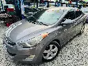 Hyundai Elantra Gris 2013 Automatico