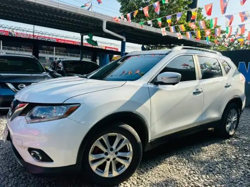 [HDE7426] Nissan Rogue  Blanco 2015 Automatico