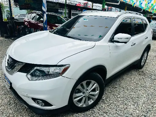 [HDE7426] Nissan Rogue  Blanco 2015 Automatico