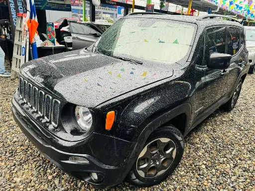 [JAR3331] Jeep  Renegade Negro  2017 Automatico