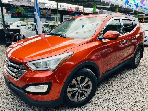 [JAT0205] Hyundai Santa Fe Anaranjado 2013 Automatico