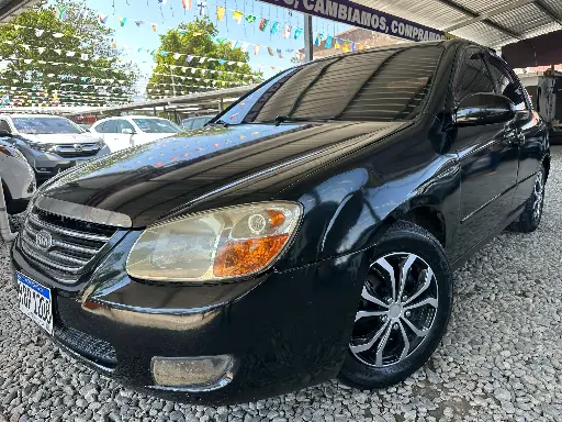 [HBP1208] Kia Spectra Negro 2007 Automatico