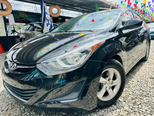 [JDB6112] Hyundai Elantra Negro 2014 Mecanico
