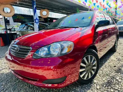 [JDB4755] Toyota Corolla Rojo 2005 Automatico