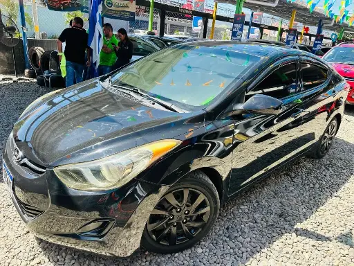 [HDE5641] Hyundai Elantra Negro 2013 Automatica